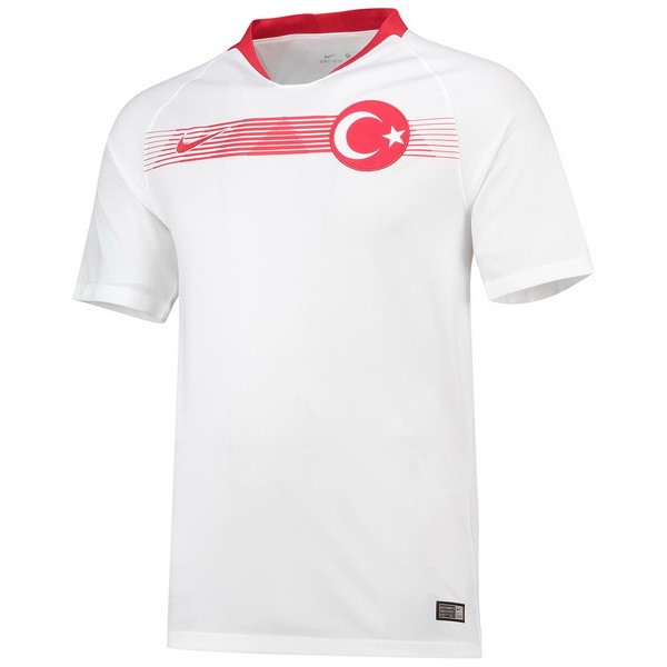 Maillot Football Exterieur Turquie 2018 Blanc